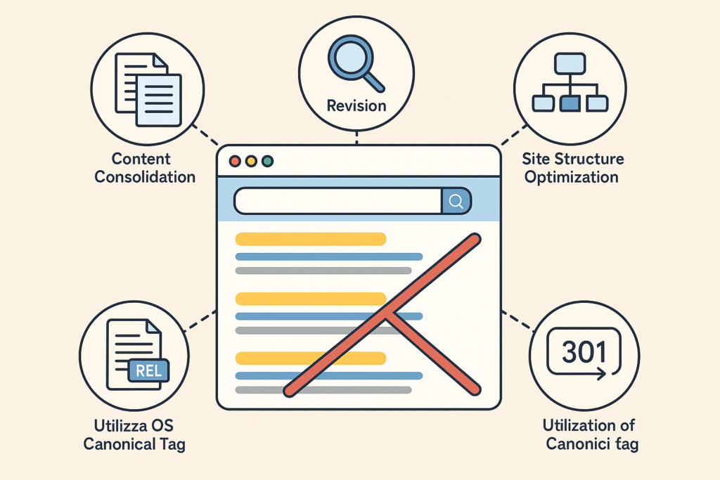5 modi per risolvere la cannibalizzazione SEO