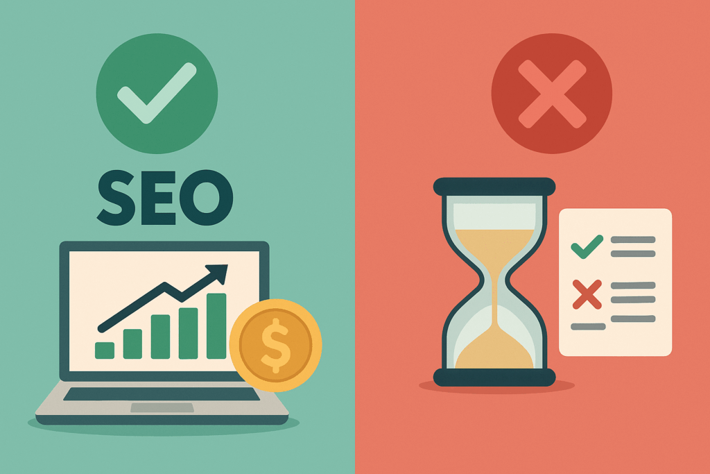 Vantaggi e Svantaggi della SEO