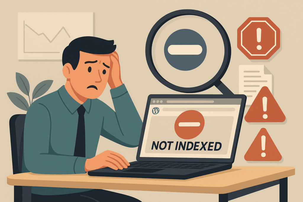 Cosa fare se il sito WordPress non si indicizza